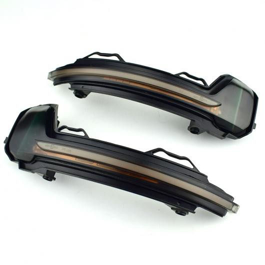 2ピース 適用: VW フォルクスワーゲン/VOLKSWAGEN ティグアン MK2 2017 トゥアレグ MK3 2019 LED ダイナミック ターンシグナルライト サイド バックミラー ミラー インジケーター シーケンシャル AL-JJ-6851 ALの通販は