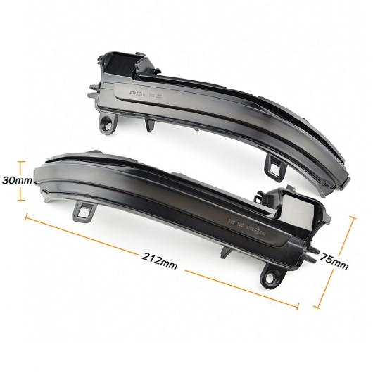当てはめる: BMW 1 2 3 4続きもの X1 F20 F21 F22 F23 F30 F31 F34 F32 E84 活動的 ウインカー LED バックミラー 鏡鑑 表示計器 ウインカー ともし火 AL-JJ-6883 AL
