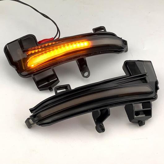 2ピース 適用: シュコダ スペルブ A7 ダイナミック LED ウインカー ウインカー シーケンシャル サイド ミラー フラッシャー 点滅 ライト シュコダ スペルブ 2016 2017 2018 2019 AL-JJ-6932 AL