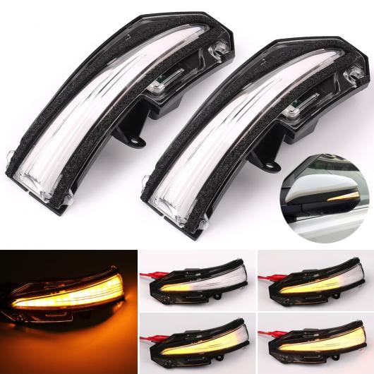 LED ダイナミック ウインカー サイド ミラー インジケーター ライト ランプ 適用: トヨタ RAV4 XA40 13-18 ハイランダー フォーランナー 14-19 XU50 ノア R80 ヴォクシー AL-JJ-6964 AL