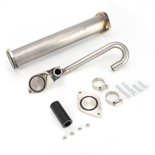 AL コンプリート オイル クーラー EGR 取り外し ステンレス スチール 適用: フォード/FORD E -シリーズ F -シリーズ E-350 E-450 ステンレス スチール EGR デリート プレート AL-JJ-7678