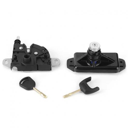 AL ボンネット ロック ラッチ シリンダー 2 キー 6C1A-16D748-AB 適用: フォード/FORD トランジット MK7 06-11 鉄 ボンネット ラッチ AL-JJ-8006