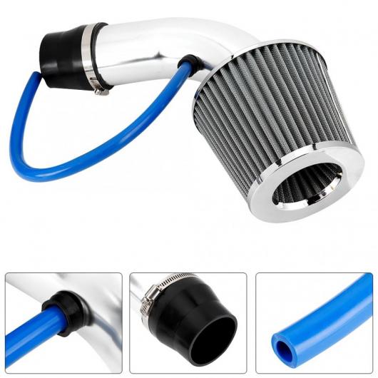 3 インチ 75mm アルミニウム 合金 ユニバーサル コールド エア インテーク フィルター インダクション パイプ ホース キット 自動車 AL-JJ-8142 AL