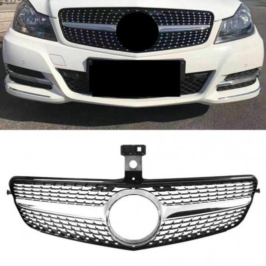 フロント バンパー グリル メッシュ スタイリング 適用: メルセデス ベンツ W204 Cクラス 2008-2014-スタイリング メッシュ AL-JJ-8530 ALの通販は
