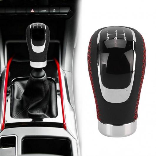 5速 自動車 ギア シフト ノブ ユニバーサル マニュアル シフター レバー ボタン 適用: 8/10/12mm 自動車 AL-JJ-8590 AL