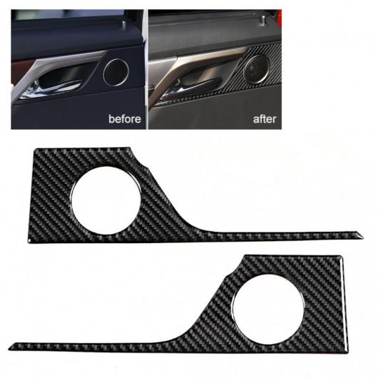 2ピース リア ドア ハンドル カバー トリム カーボンファイバー ステッカー 適用: レクサス RX300 270 200T 450H 2016-2019 ステッカー AL-JJ-8675 AL