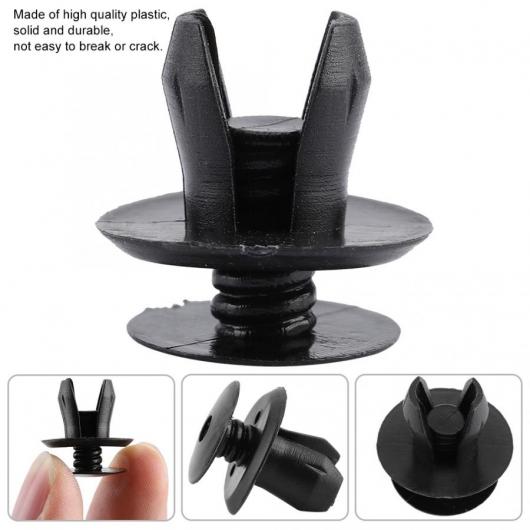 AL プッシュ リベット トランク バンパー 裏地 アソート クリップ ファスナー 固定器具 適用: インテリア クリップ 自動車 200ピース AL-JJ-8700