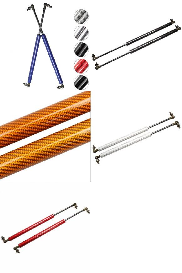 1ペア オート フロント フード リフト サポート ガス ショック ストラット チャージ 適用: レクサス LS430 セダン ブルー カーボンファイバー〜レッド カーボンファイバー AL-JJ-8883 ALの通販は