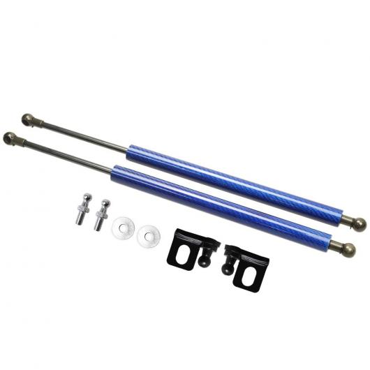適用: 日産 セレナ 4TH C26 2010-2018 2ピース フロント フード ボンネット ガス ストラット カーボンファイバー リフト ブルー カーボンファイバー〜レッド カーボンファイバー AL-JJ-9062 AL_1