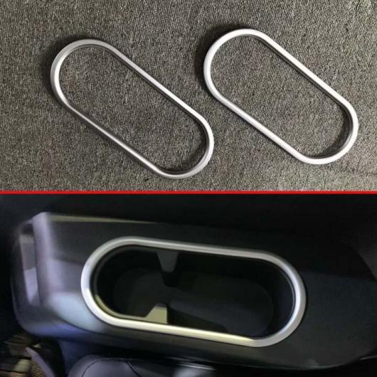 適用: マツダ CX-9 CX9 2017 2018 2019 装飾 アクセサリー ABS クローム マット リア シート ドリンク カップホルダー クローム トリム AL-JJ-9400 AL