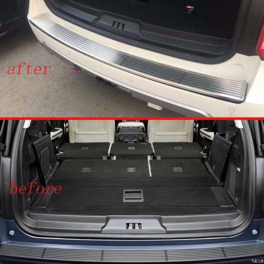 適用: フォード/FORD エクスペディション 2018 2019 4th U553 リア バンパー 保護 ウインドウ シル アウトサイド トランクス 装飾 プレート ペダル AL-JJ-9401 AL