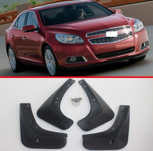 4ピース 適用: シボレー/CHEVROLET マリブ ホールデン/HOLDEN 2013 2014 2015 マッドフラップ スプラッシュ ガード マッド フラップ フロント リア マッドガード フェンダー AL-JJ-9464 AL
