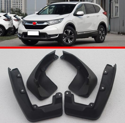適用: ホンダ CRV CR-V 2017 2018 2019 4ピース マッド フラップ フロント リア フェンダー フレア スプラッシュ ガード マッドガード AL-JJ-9469 ALの通販は 9,142円