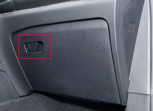 適用: フォード/FORD エクスプローラー ST U625 2020 2021 ステンレス スチール インサイド インテリア ストレージ ボックス ハンドル カバー トリム ブラック・シルバー AL-KK-0036 AL_3