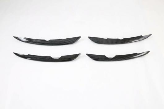 適用: メルセデスベンツ CLA-クラス C118 CLA180 200 250 2019-2021 ABS フロント フォグライト ランプ カバー トリム ベゼル ガーニッシュ カーボン調 AL-KK-0089 AL_5