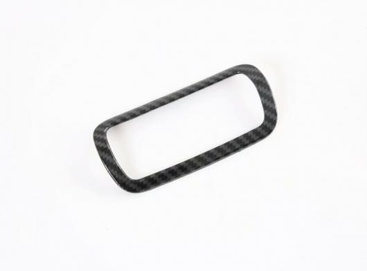 適用: ヒュンダイ/現代/HYUNDAI エラントラ CN7 2020 2021 カーボンファイバー調 ヘッド ライト スイッチ ボタン コントロール パネル カバー トリム ベゼル AL-KK-0103 AL