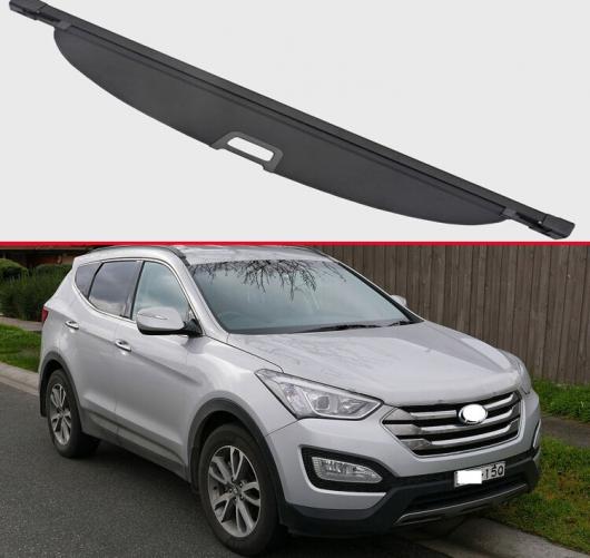 適用: ヒュンダイ/現代/HYUNDAI サンタフェ スポーツ 2013-2016 アルミニウム + キャンバス リア カーゴ カバー プライバシー トランク スクリーン セキュリティ シールド シェード アクセサリー AL-KK-0293 AL
