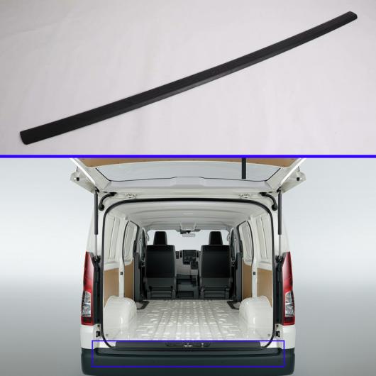 適用: トヨタ ハイエース 6th H300 2019 2020 プラスチック リア バンパー 保護 ウインドウ シル アウトサイド トランクス 装飾 プレート AL-KK-0338 AL