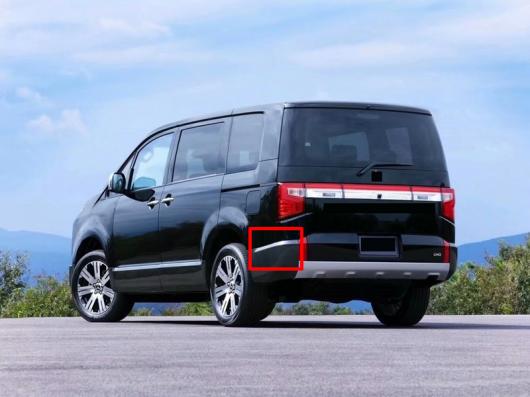 タ*ム様 三菱デリカd5リアバンパー Amazon | リアバンパーステップガード 適用三菱 デリカDELICA D