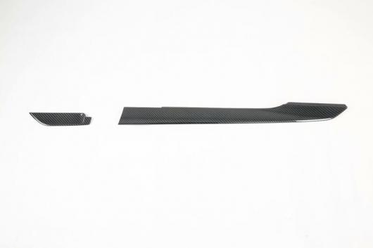 当てはめる: トヨタ シエナ XL30 2015-2020 炭素衣料繊維調 真っただ中 コンソール 室内装飾 楽器 ダイアログボックス 刈り込み AL-KK-0674 AL