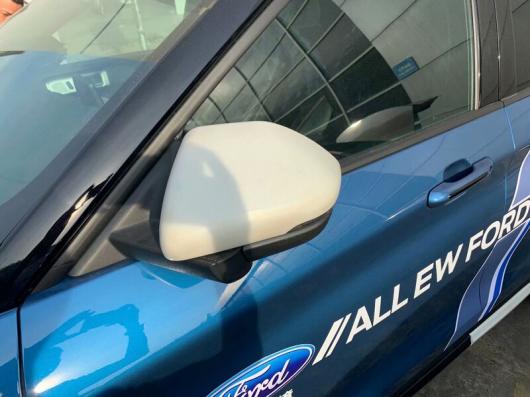 適用: フォード/FORD エクスプローラー ST U625 2020 2021 ABS クローム ドア サイド ミラー カバー トリム リア ビュー キャップ オーバーレイ ガーニッシュ カーボン調 AL-KK-0797 AL_4