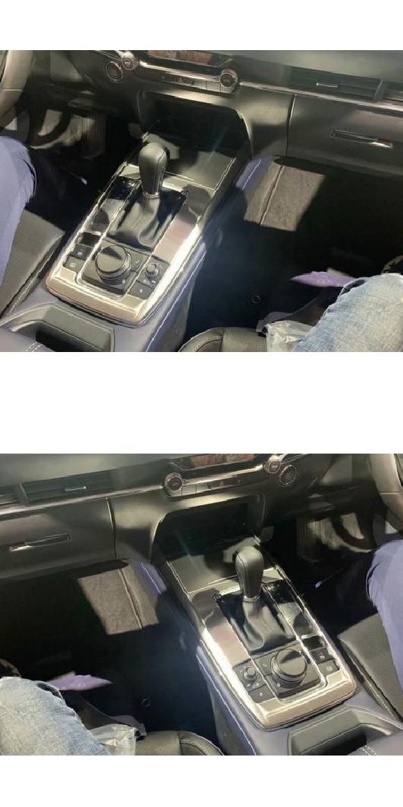 適用: マツダ CX-30 DM 2019-2021 ステンレス スチール ギア シフト パネル センター コンソール カバー トリム フレーム ステッカー 左ハンドル車・右ハンドル車 AL-KK-0800 ALの通販は