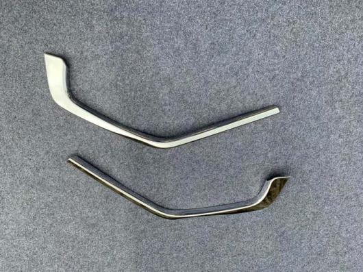 2ピース ABS クロームメッキ フロント グリル 装飾 カバー トリム ストリップ 適用: トヨタ RAV4 XA50 2019 2020 デカール AL-KK-0816 ALの通販は