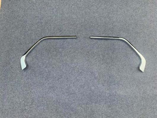 2ピース ABS クロームメッキ フロント グリル 装飾 カバー トリム ストリップ 適用: トヨタ RAV4 XA50 2019 2020 デカール AL-KK-0816 ALの通販は