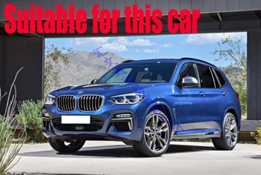 適用: BMW X3 G01 2018 2019 2020 ABS クローム フロント フォグライト ランプ カバー トリム ベゼル ガーニッシュ ステッカー AL-KK-0885 AL_4