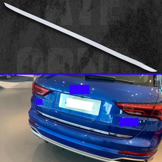 適用: アウディ/AUDI Q3 F3 2018 2019 2020 テール ゲート ドア カバー トリム リア トランク ベゼル ステッカー ガーニッシュ AL-KK-0916 AL