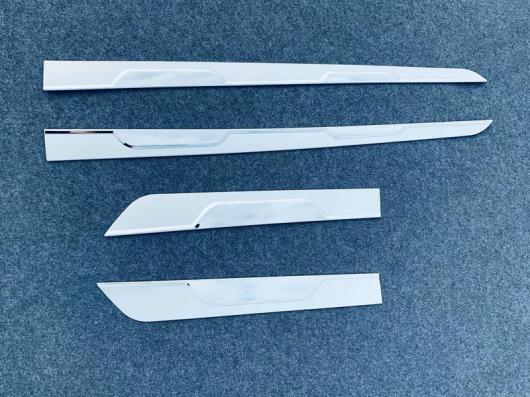 適用: 三菱 EKX 2019 2020 アクセサリー ABS クローム サイド ドア ボディ トリム AL-KK-0987 AL