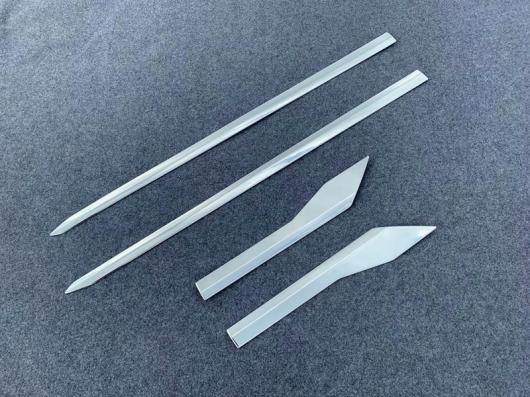 適用: トヨタ ライズ Z A200A A200 2019 2020 ABS クローム サイド ドア ボディ トリム AL-KK-1029 AL