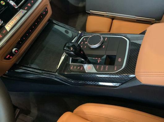 適用: BMW 3シリーズ G20 2019-2021 ギア シフト パネル センター コンソール カバー トリム フレーム ステッカー AL-KK-1045 ALの通販は