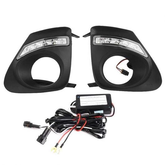 LED デイタイム ランニング ライト 適用: トヨタ カローラ 2010 2011 2012 2013 DRL フォグランプ カバー ライト AL-KK-1485 ALの通販は