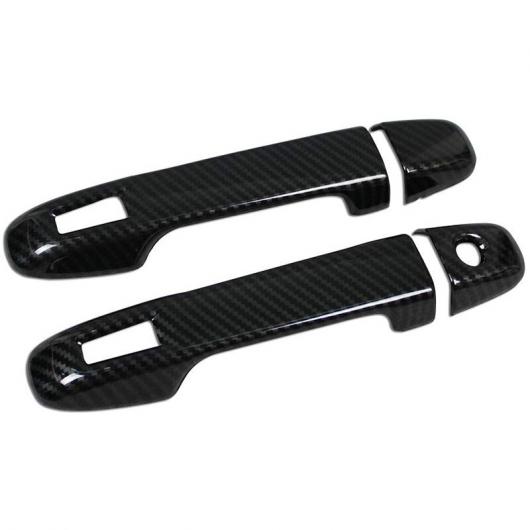 AL 適用: トヨタ C-HR CHR 2017 2018 2019 フロント ドア ハンドル カバー トリム カーボンファイバー デザイン AL-KK-1584 6,437円