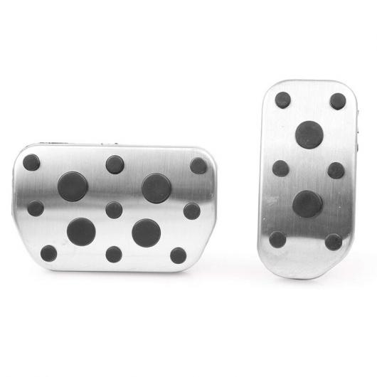 AL ガス アクセル ブレーキ ペダル パッド カバー 適用: トヨタ カローラ 2014-2017/トヨタ RAV4 2014-2018/レクサス NX 200T 300H 2015-2018 シルバー AL-KK-2182 7,502円