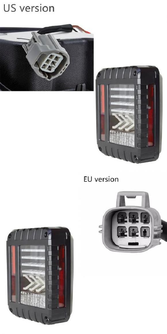 LED 2007-2016 適用: ジープ/JEEP ラングラー ランニング ブレーキ バックアップ リバース チューニング シグナル ライト テール ランプ US バージョン・EU バージョン AL-KK-2552 AL