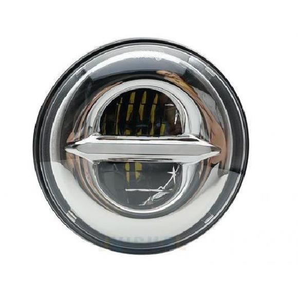 50W 7 LED H4 プラグ＆プレイ ホワイト ハロ ヘッドライト ランプ DRL 883 適用: ジープ/JEEP ラングラー ラーダ/LADA ニーヴァ 4X4 ヘッドライト JK TJ 1ピース AL-KK-2567 AL