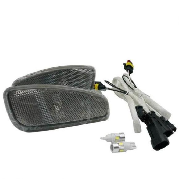 適用: ジープ/JEEP レネゲード 2014-2016 サイド 反射 ワーニング ターン シグナル ライト ランプ 適用: レネゲード フロント ターン サイド シグナル ライト スモーク スモークセット AL-KK-2625 AL