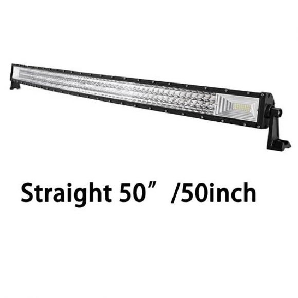 LED ワーク ライト バー スポット 投光ランプ コンボ ビーム 適用: トラクター ボート オフロード 4WD 4X4 トラック トレーラー SUV ATV ストレート 50インチ AL-KK-2632 AL 63,070円