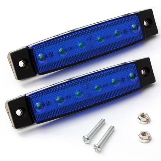 AL 6 SMD LED トラック ローリー トレーラー サイド マーカー インジケータ ウインカー ライト テール ワーニング 10ピース レッド〜10ピース グリーン 12V・24V AL-KK-2648_4