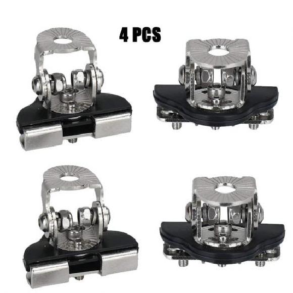 適用: ラーダ/LADA 4X4 VW アウディ/AUDI BMW 起亜 フォード/FORD オフロード アルミニウム ピラー フード LED ワーク ライト バー マウント ブラケット クランプ ホルダー 4ピース AL-KK-2695 AL