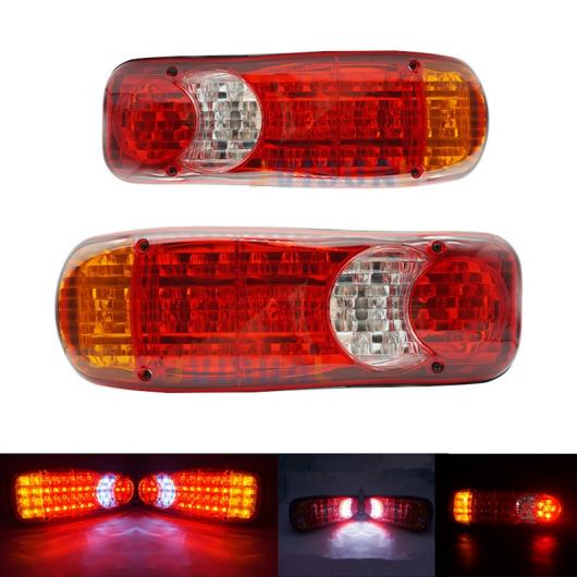 12V トラック LED テールライト ワーニング リア ランプ トレーラー ストップ リバース セーフティー インジケーター ライト 適用: トレーラー トラック テールライト AL-KK-2761 AL