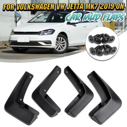 フロント リア マッド フラップ 適用: VW ジェッタ A7 MK7 2019 2020 スプラッシュ ガード フラップ マッドガード フェンダー マッドフラップ AL-KK-3000 AL