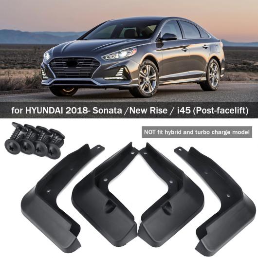 4ピース 車両 マッドガード マッド スプラッシュ ガード 適用: ヒュンダイ/現代/HYUNDAI ソナタ 2018 2019 マッド フラップ フロント リア フェンダー フレア マッドフラップ AL-KK-3152 AL