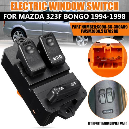 6 ピン フロント 右側 パワー マスター 電動 ウインドウ スイッチ 適用: マツダ 323F ボンゴ 1994 1995 1996 1997 1998 513782R AL-KK-3480 AL