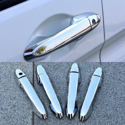 ABS クローム ドア ハンドル カバー トリム 8ピース 適用: ホンダ シティ 2014 2015 2016 AL-KK-3583 AL