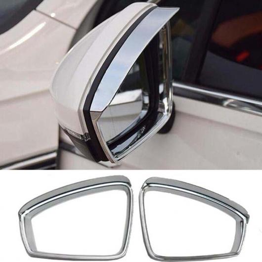 適用: フォルクスワーゲン/VOLKSWAGEN VW ティグアン 2017 2018 ABS リア ビュー ミラー レイン シールド バイザー カバー AL-KK-3613 AL