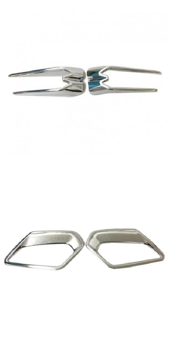 適用: ヒュンダイ/現代/HYUNDAI IX35 2018 フロント リア フォグライト ランプ カバー トリム ABS クローム フロント フォグ カバー 2ピース・リア フォグ カバー 2ピース AL-KK-3731 ALの通販は 6,267円