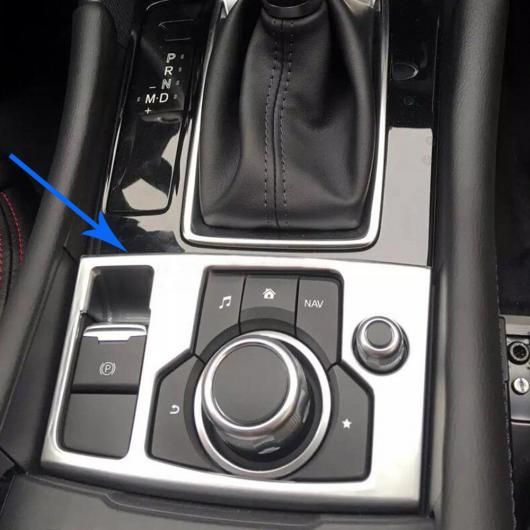 AL ABS マット オート インテリア ハンド ブレーキ コントロール ボタン パネル トリム インナー スタイリング ハンドブレーキ カバー AL-KK-3751